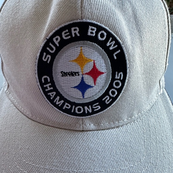 NFL Pittsburgh Steelers Super Bowl Champions 2005 hat OSFM - Picture 2 of 9